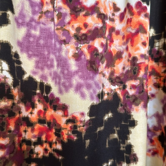 Calvin Klein Abstract Print Dress Sz 10 - Picture 4 of 8